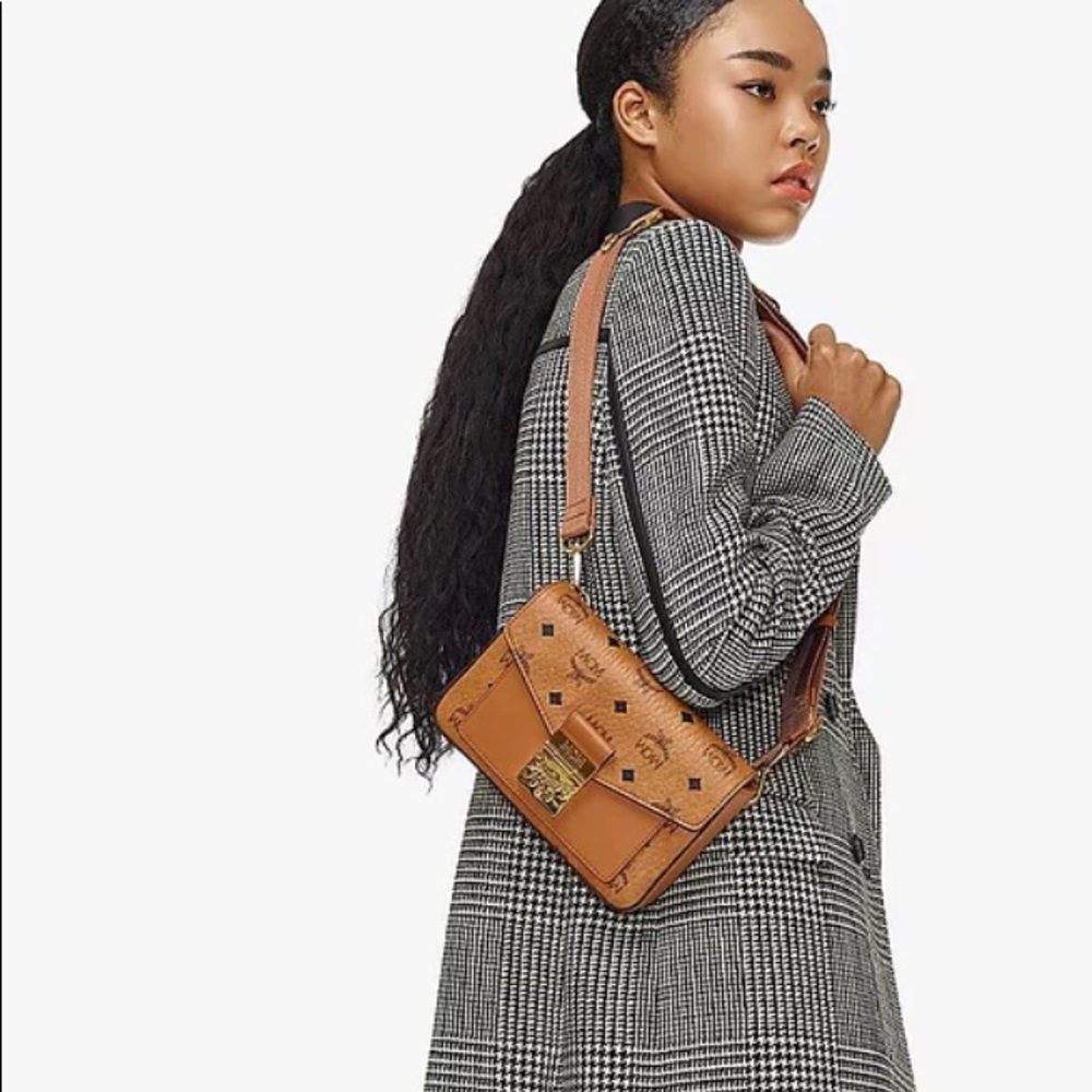 MCM Millie Small Visetos shoulder/crossbody bag